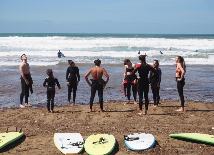 Surf moment 6 at Last Drop Surf Hostel